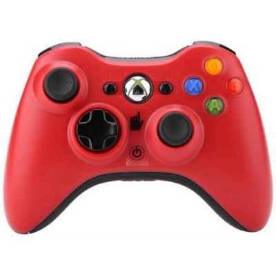 Джойстик беспроводной Xbox 360 Wireless Controller (красный)